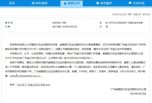 开云体育(中国)官方网站拟定名广东省卫生村（名单详见下文）-开云「中国」Kaiyun·官方网站-登录入口