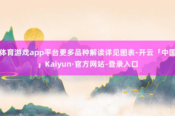 体育游戏app平台更多品种解读详见图表-开云「中国」Kaiyun·官方网站-登录入口
